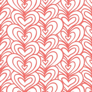 Beyaz kablolar üst üste binen kalpler. Sevgililer günü kartları, düğün, nişan kartları için uygun. Yüzey deseni tasarımı