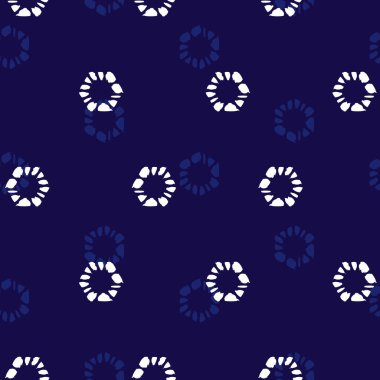 Vektör mavi monkrom basit altıgen polka noktasız desen. Tekstil, hediye paketi ve duvar kağıdı için uygun. Yüzey deseni tasarımı.