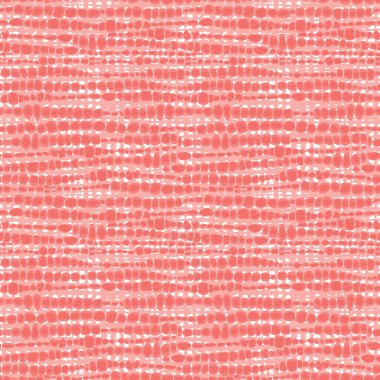 Vektör mercan pembe, pürüzsüz kumaş dokusu. Nakış için tuval. Tekstil, hediye paketi ve duvar kağıdı için uygun. Yüzey deseni tasarımı.