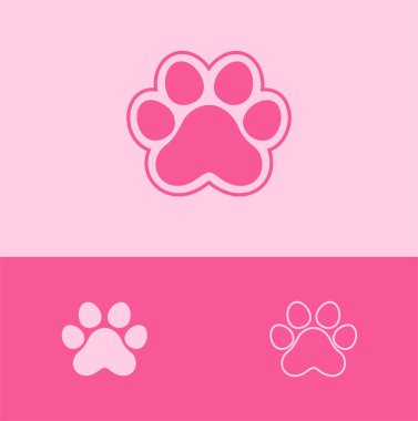 hayvan pençesi parmak izi resimleme arkaplanı 