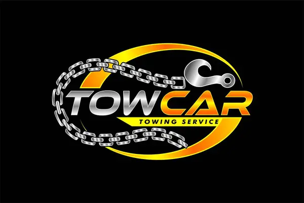 Çekici logosu şablonu Crane Servisi