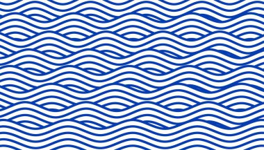 soyut mavi su bej köşegen geometrik dalga çizgisi desen arkaplan, grafik vektör düz tasarım biçimi