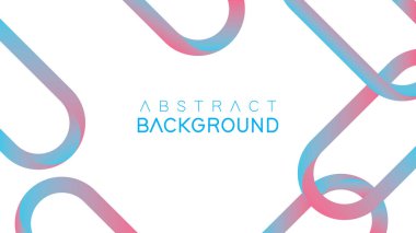 Üç boyutlu geometrik şekilli beyaz renk dizaynı ile izole edilmiş kaliteli arkaplan. Minimum geometrik. Modern fütürist grafik tasarım ögesi.