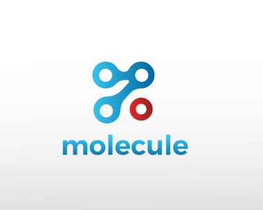 Molekül logosu yaratıcı sembol sistemi logosu bağlantı logosu