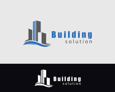 logo şehri logosu oluşturma yaratıcı tasarım şablonu