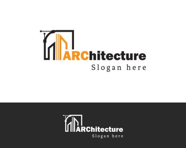 mimari logosu yaratıcı tasarım şablon işareti sembolü