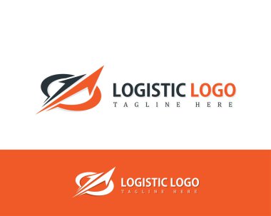 lojistik logo yaratıcı ok işareti iş dünyası finans büyüme pazarı