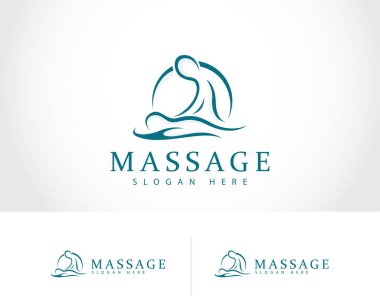 Vücut Spa Merkezi simgesi, masaj salonu, spa, rahatlama, temel yağ, beyaz arkaplan, vektör illüstrasyonu