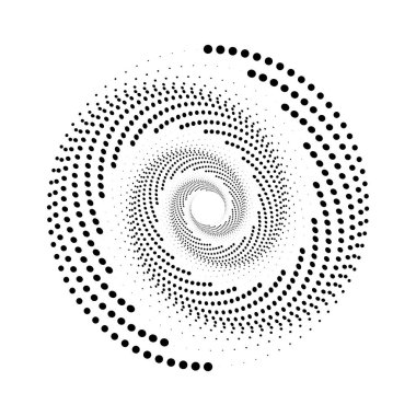 Yarım tonluk dairesel noktalı çerçeveler ayarlandı. Beyaz arka planda izole edilmiş daire noktaları. Tıbbi, tedavi ve kozmetik için logo tasarımı. Yarım tonluk daire dokusunu kullanarak sınırın etrafından dolaş. Vektör