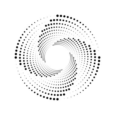 Yarım tonluk dairesel noktalı çerçeveler ayarlandı. Beyaz arka planda izole edilmiş daire noktaları. Tıbbi, tedavi ve kozmetik için logo tasarımı. Yarım tonluk daire dokusunu kullanarak sınırın etrafından dolaş. Vektör