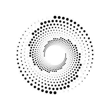 Çember Yarıton Vektör Sanatı