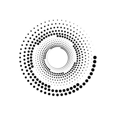 Çember Yarıton Vektör Sanatı