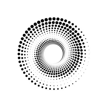 Çember Yarıton Vektör Sanatı