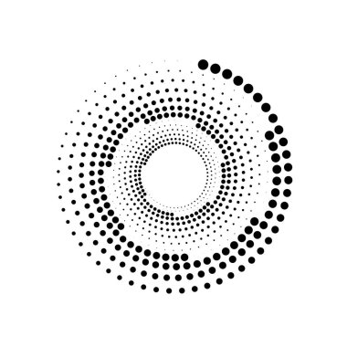 Çember Yarıton Vektör Sanatı