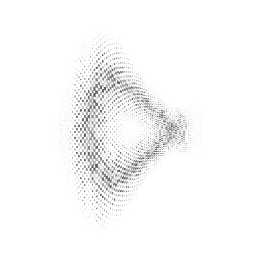 Yarı tonda solmuş eğim dokusu. Grunge yarım ton dayanıklılık arkaplanı. 