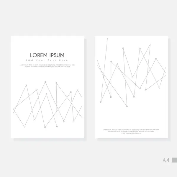 Modern kapak tasarımı. Mavi, beyaz soyut çizgi deseni. İş geçmişi, sertifika ve çağdaş için yaratıcı dalgalı çizgili vektör koleksiyonu.