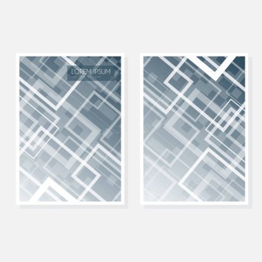 Modern kapak tasarımı. Mavi, beyaz soyut çizgi deseni. İş geçmişi, sertifika ve çağdaş için yaratıcı dalgalı çizgili vektör koleksiyonu.