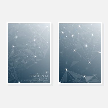 Modern kapak tasarımı. Mavi, beyaz soyut çizgi deseni. İş geçmişi, sertifika ve çağdaş için yaratıcı dalgalı çizgili vektör koleksiyonu.