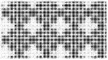 Creative texture halftone vector template. clipart