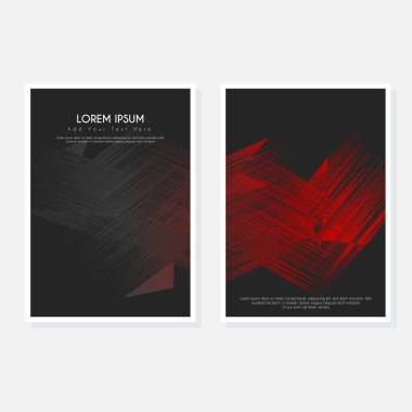 Yaratıcı modern kapak sayfası tasarımı