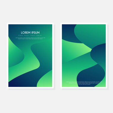 Yaratıcı modern kapak sayfası tasarımı