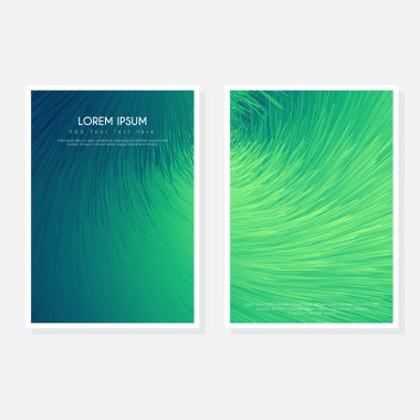 Yaratıcı modern kapak sayfası tasarımı