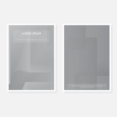 Yaratıcı modern kapak sayfası tasarımı