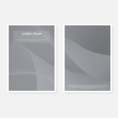 Yaratıcı modern kapak sayfası tasarımı