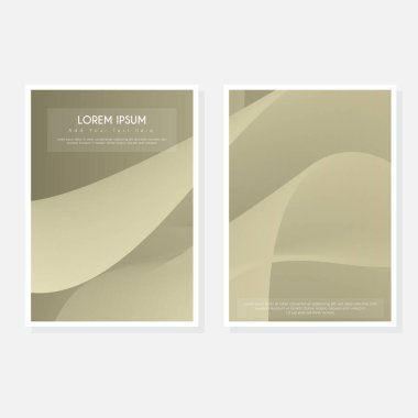 Yaratıcı modern kapak sayfası tasarımı