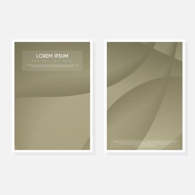 Yaratıcı modern kapak sayfası tasarımı