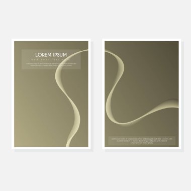 Yaratıcı modern kapak sayfası tasarımı