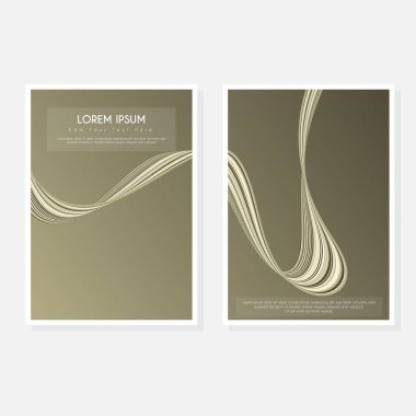 Yaratıcı modern kapak sayfası tasarımı