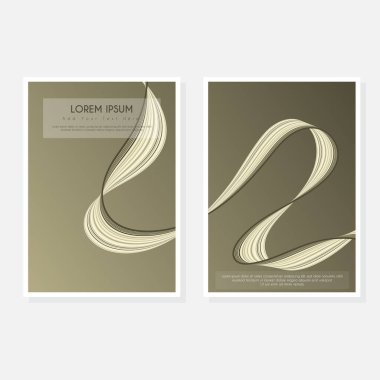 Yaratıcı modern kapak sayfası tasarımı