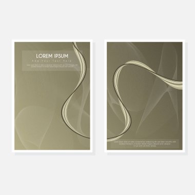 Yaratıcı modern kapak sayfası tasarımı