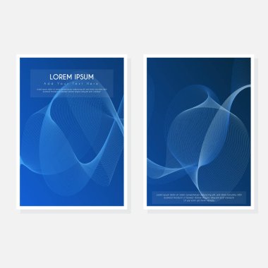 Yaratıcı modern kapak sayfası tasarımı