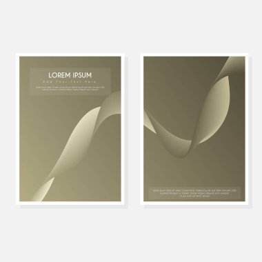 Yaratıcı modern kapak sayfası tasarımı