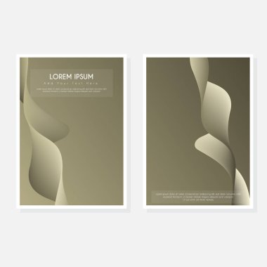 Yaratıcı modern kapak sayfası tasarımı