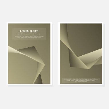 Yaratıcı modern kapak sayfası tasarımı