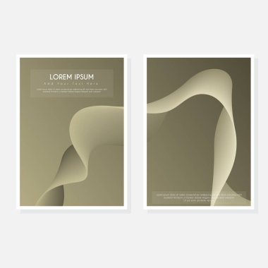 Yaratıcı modern kapak sayfası tasarımı