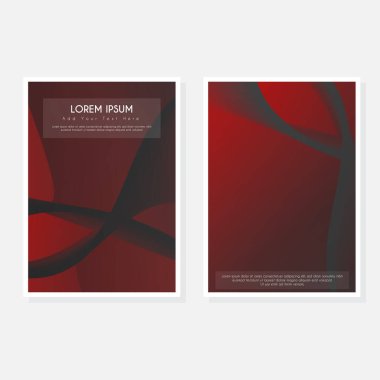 Yaratıcı modern kapak sayfası tasarımı