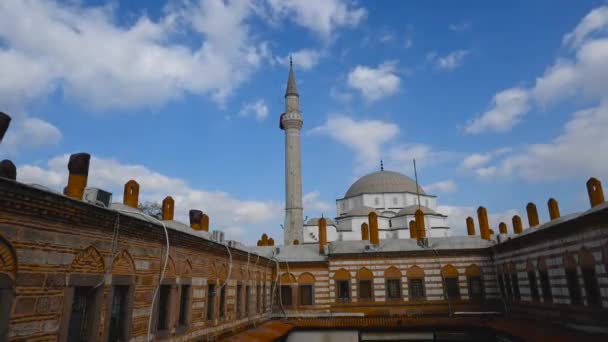 Turkey Izmir February 2023 Kzaas Inn Hisar Mosque — Wideo stockowe