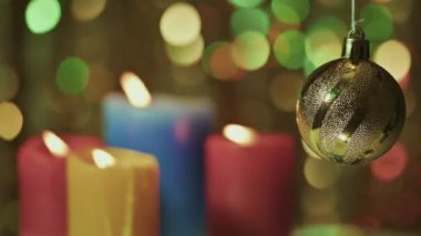 Noel Balosu, Grip Mumları ve Arkaplanda Işıldayan Bokeh