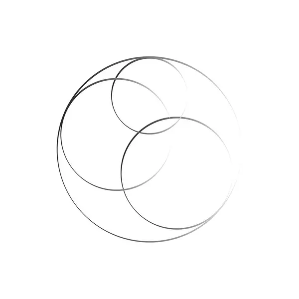 Geometrik çemberler tek bir vektörle birleşir.