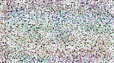 noktalı soyut renkli desen