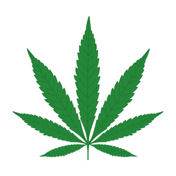 Ot bitkisi simgesi, vektör tasarımı