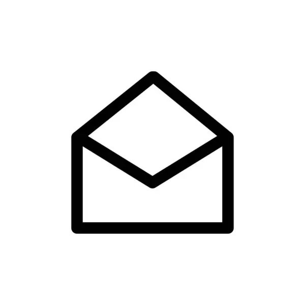 E- posta simgesi, aç, vektör tasarımı