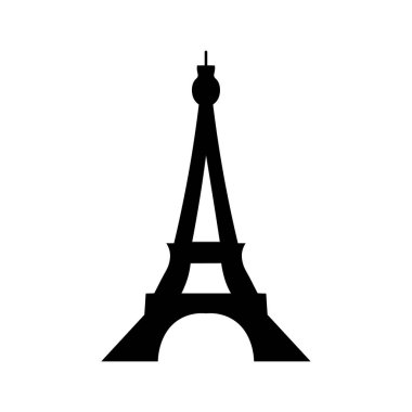 Eyfel Kulesi kutsal kişilerin resmi, vektör tasarımı