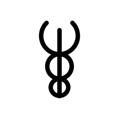 Hijyen sembolü, basit vektör tasarımı