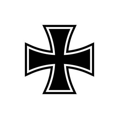 Demir haç, Alman haçı, vektör tasarımı