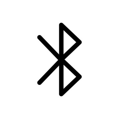 Bluetooth simgesi, basit tasarım